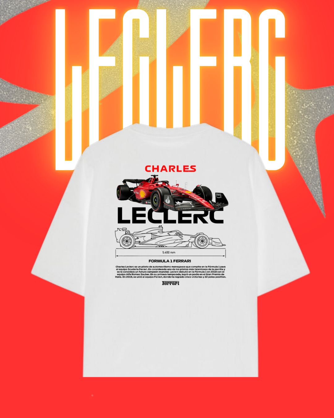 Charles Leclerc Graphic Shirt