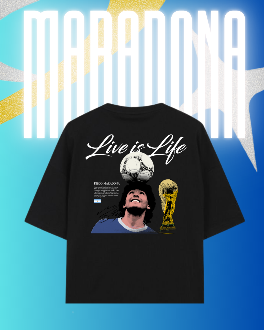 Maradona Graphic Shirt