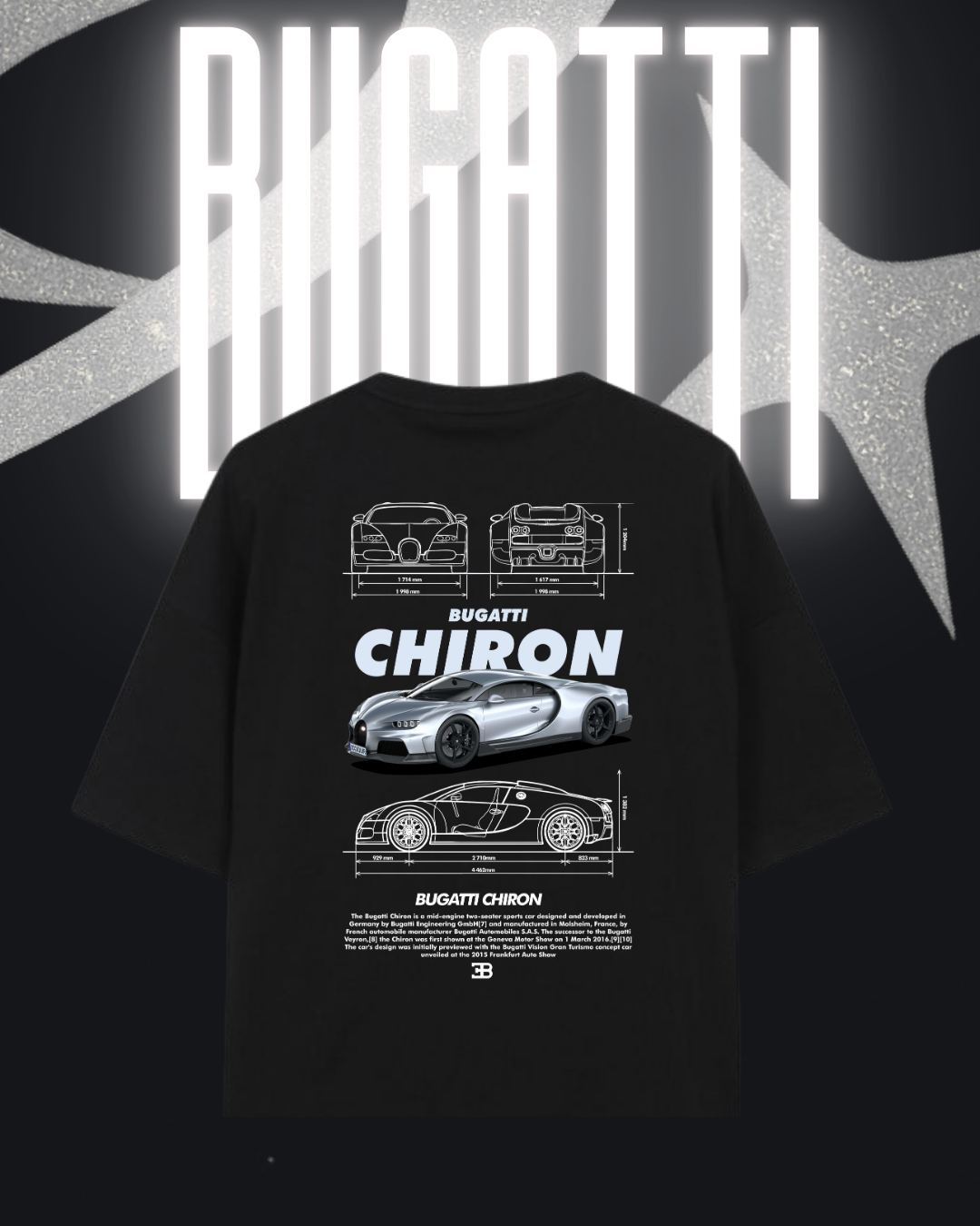 Bugatti Chiron Graphic Shirt
