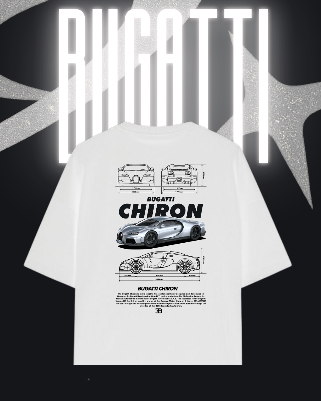 Bugatti Chiron Graphic Shirt