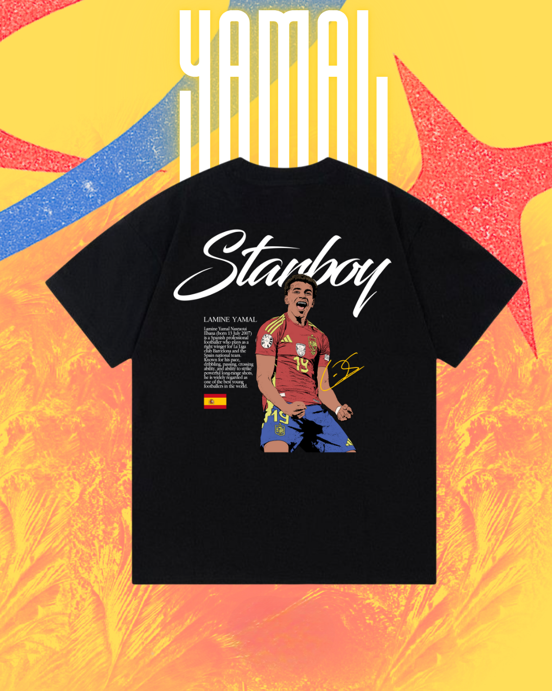 Lamine Yamal Graphic Shirt