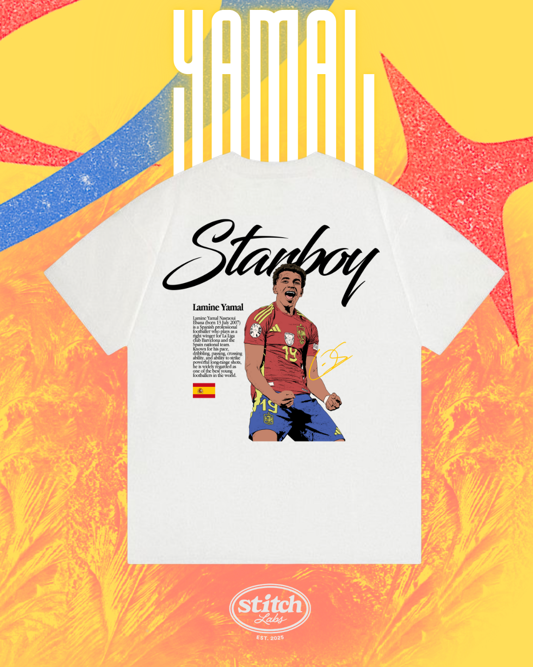 Lamine Yamal Graphic Shirt