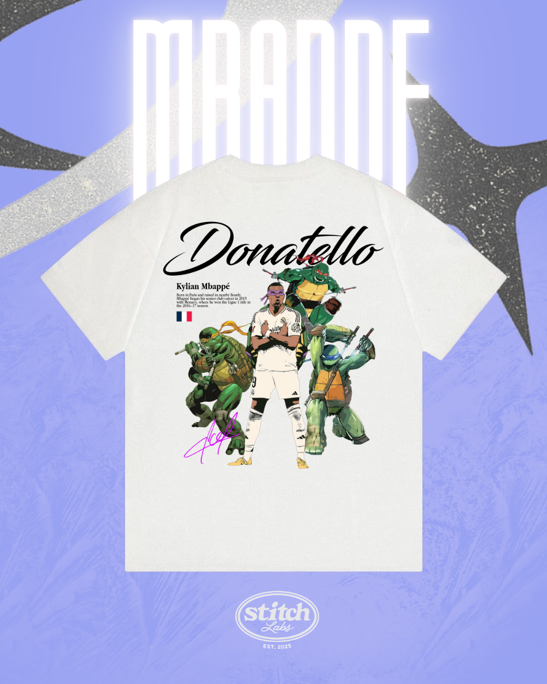 Mbappe Graphic Shirt