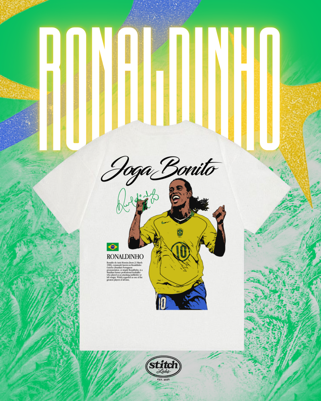 Ronaldinho Joga Bonito Tshirt