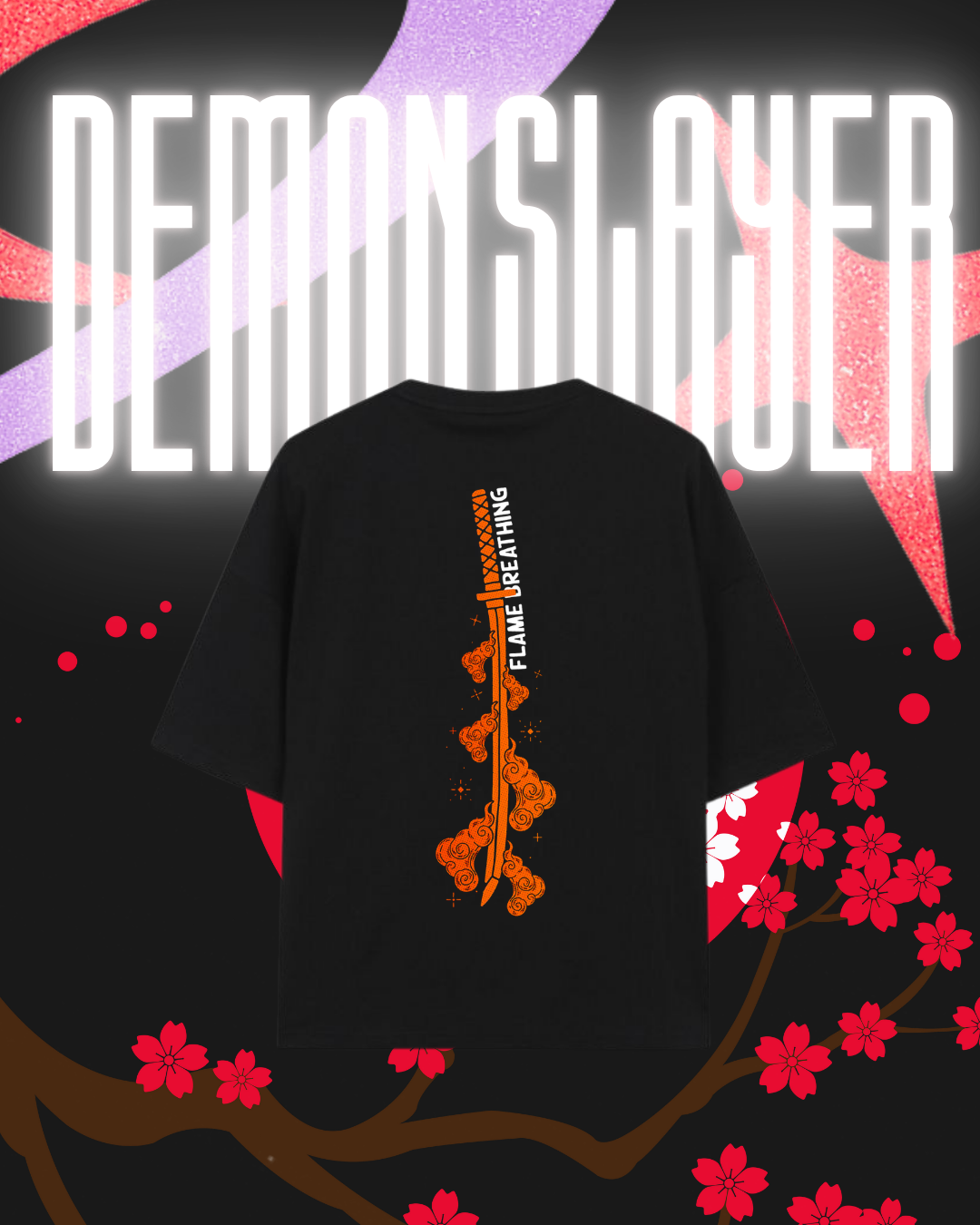 Demon Slayer Flame Emperor T-Shirt
