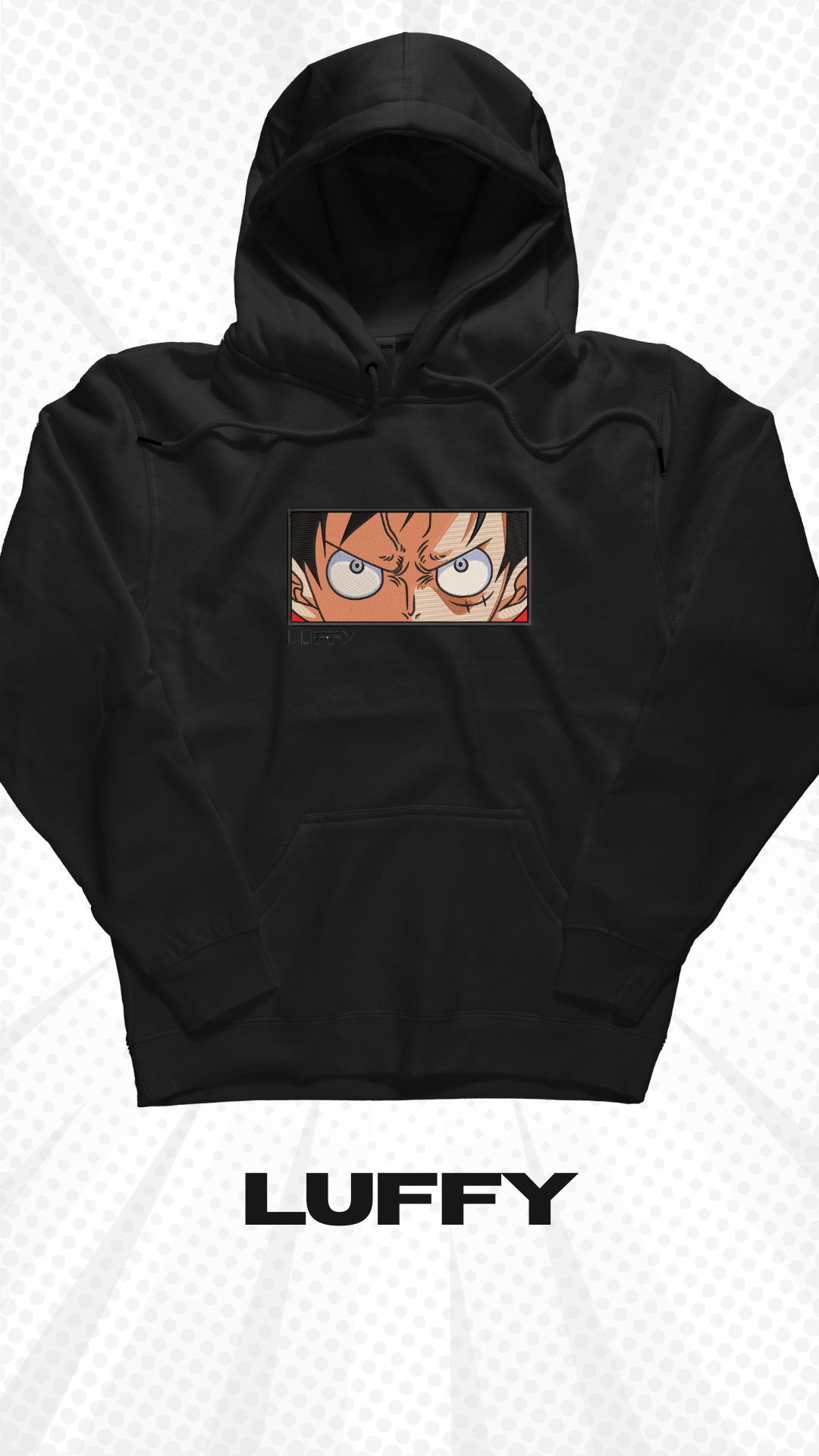 Luffy Head-Shot Hoodie