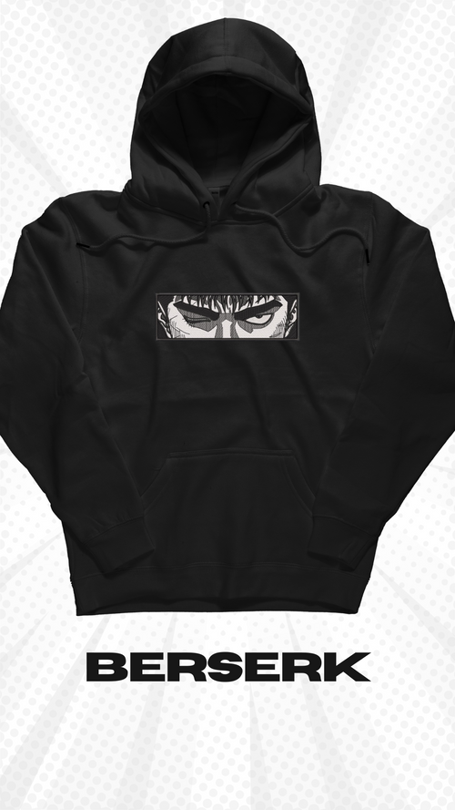 Berserk Embroidery Hoodie