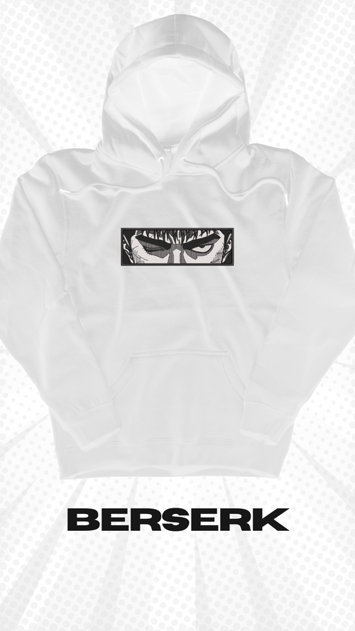 Berserk Embroidery Hoodie