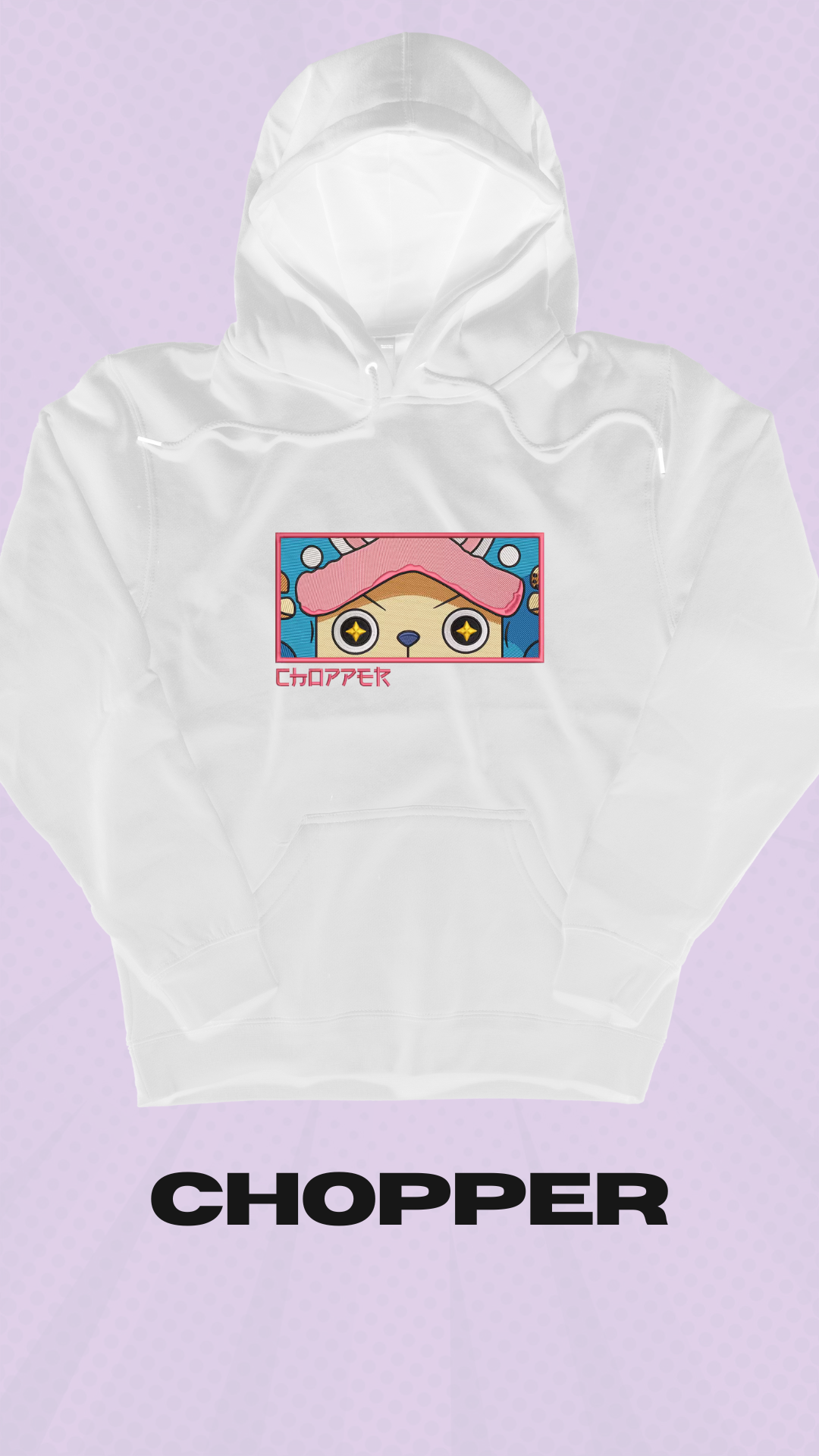 Chopper Embroidery Hoodie