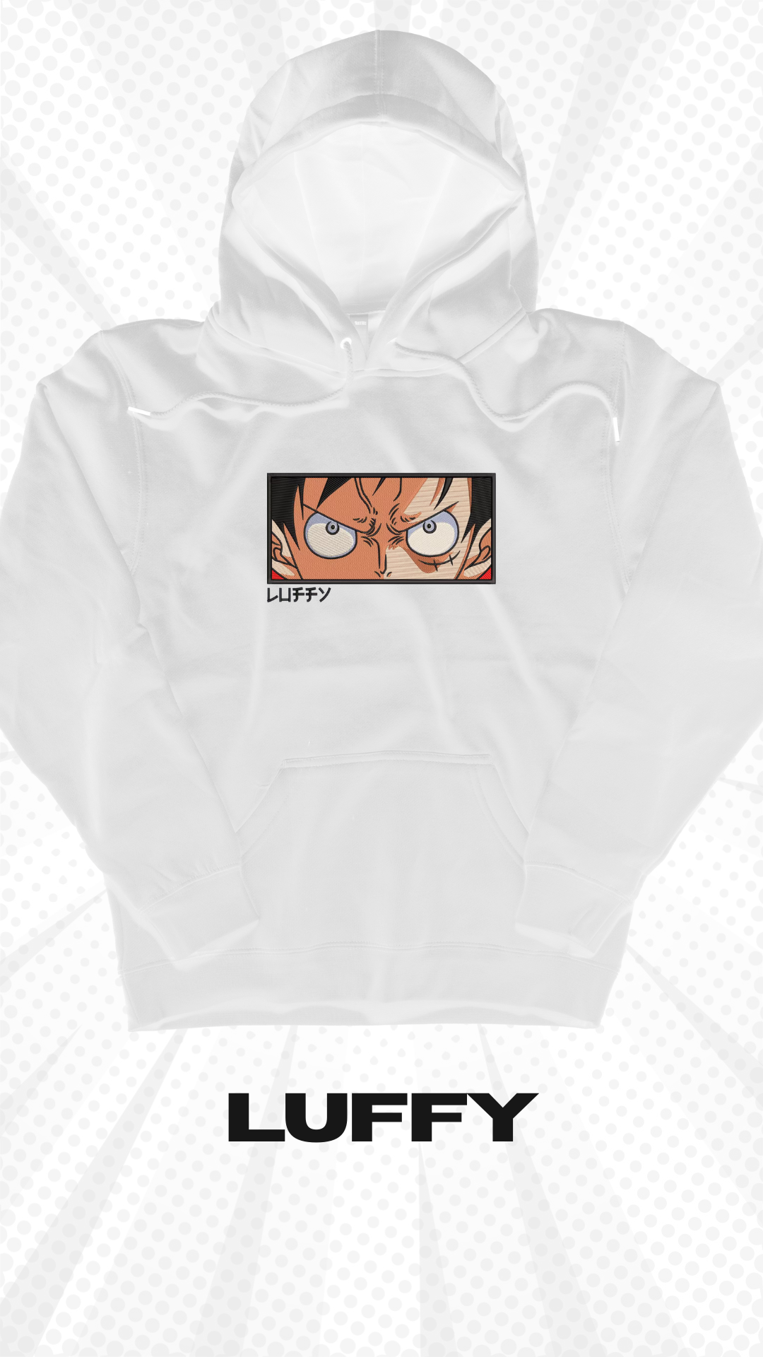 Luffy Head-Shot Hoodie